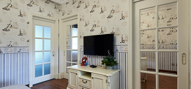 杭州裝修之電視墻高清背景裝飾圖案設計原則