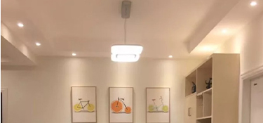 杭州新房裝修效果，燈飾效果襯托很重要