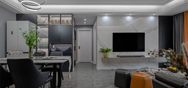 現(xiàn)代風格裝修案列，溢出屏幕的高級感！