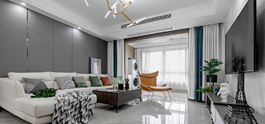 杭州裝修最新案例欣賞：現(xiàn)代輕奢風格裝修效果圖