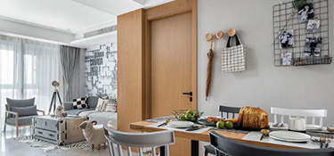 杭州133㎡北歐復(fù)古風(fēng)裝修案列，享受生活情調(diào)