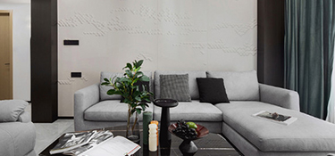 杭州131㎡現(xiàn)代風(fēng)格裝修案例，打造出簡練、清爽的居住空間