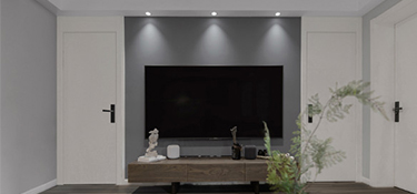 杭州85㎡現(xiàn)代北歐風裝修案例，這樣開放的一體式設計不就是小戶型必備嗎?