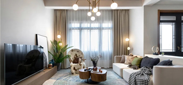 『設(shè)計』超大630㎡現(xiàn)代輕奢風民宿，春天的綠和抒情的黃，構(gòu)造不一樣的清新世界！