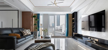 『設(shè)計』118㎡現(xiàn)代簡約風，清爽自然，初見盛夏的味道！