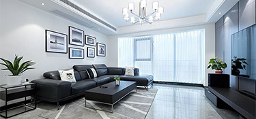 140㎡現(xiàn)代簡約風(fēng)格三居室，大白墻也能營造出這樣充滿時(shí)尚感的高顏值