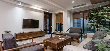 158㎡民俗風(fēng)格四居室，充滿書卷氣息的古色原木世界