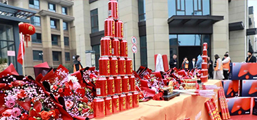 長(zhǎng)松雅苑 開(kāi)工大吉 | 銘品裝飾新年第一波集體開(kāi)工禮成！祈福美好生活！