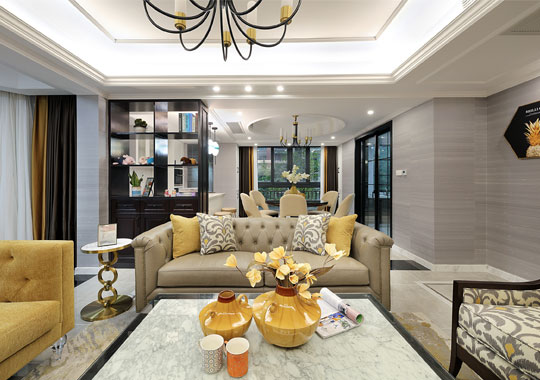 臨平星橋桂花城 公寓裝修 現(xiàn)代風格 150方