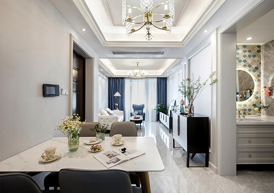 和昌府 新房裝修 現(xiàn)代風格 90平方米