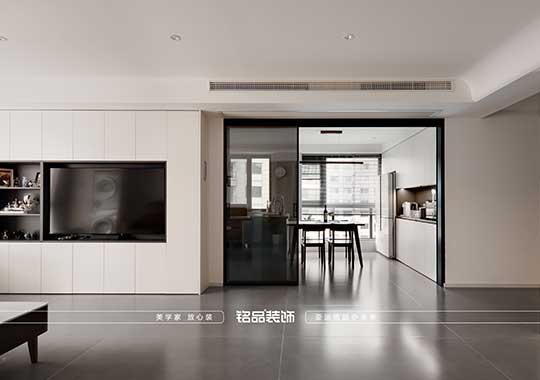 富陽(yáng)云水山居裝修 現(xiàn)代簡(jiǎn)約風(fēng)格 128平裝修