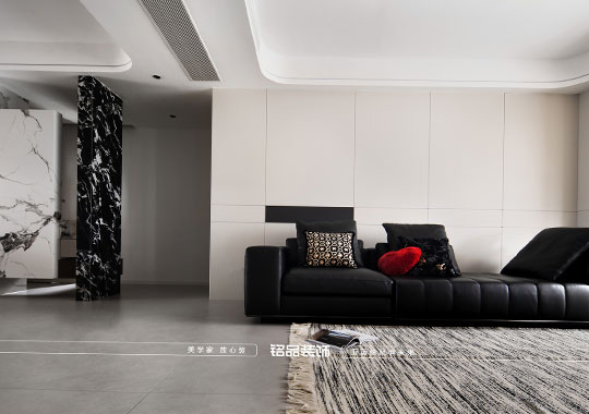 楊樂府北區(qū)裝修  現代意式121平裝修案例分享