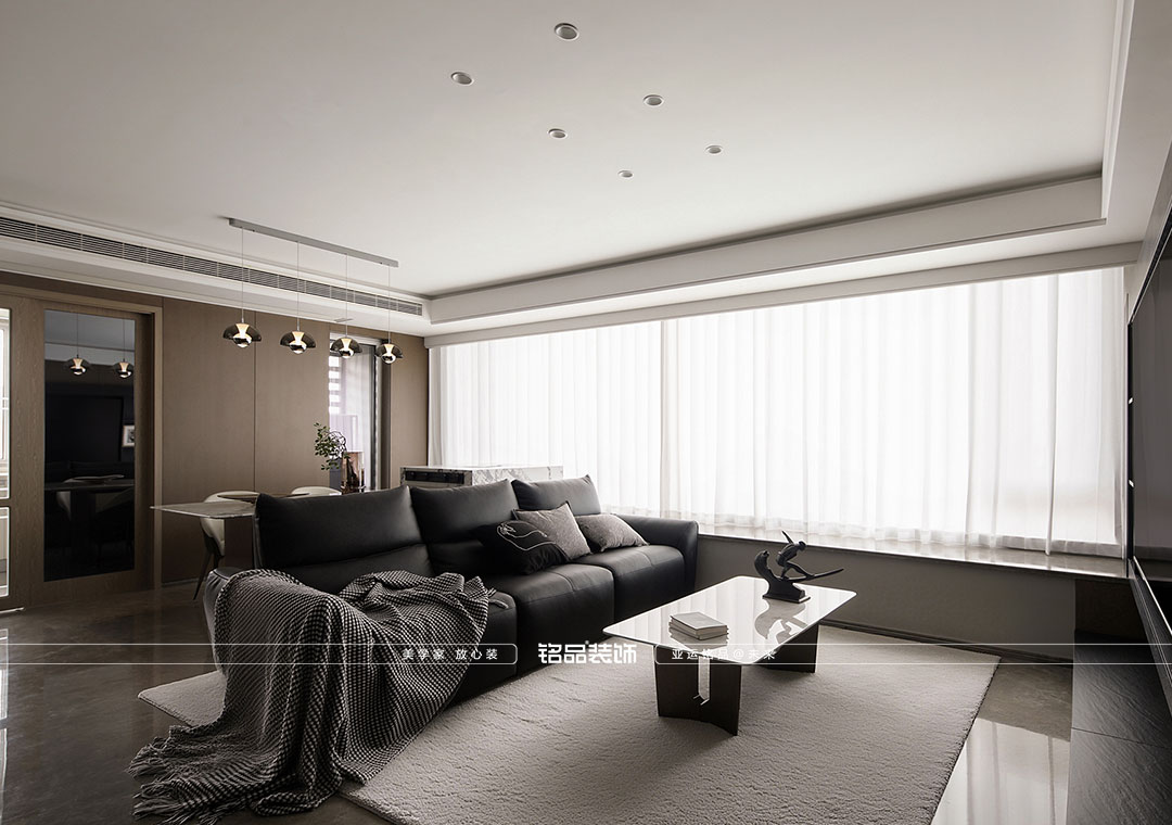 杭州江暉府裝修 150平意式風(fēng)格裝修案例分享