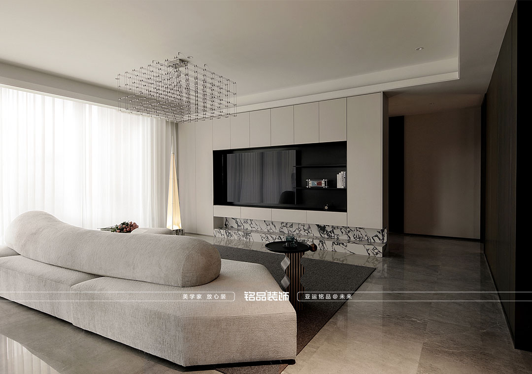 江華璽云裝修  174平現(xiàn)代混搭風(fēng)格裝修案例分享