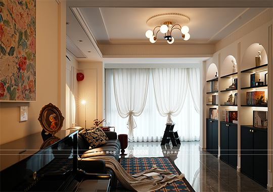 杭州世茂風頌府 131平輕法式裝修案例分享