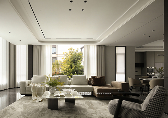 云水山居云嵐苑 別墅裝修 687平現(xiàn)代輕奢風(fēng)格