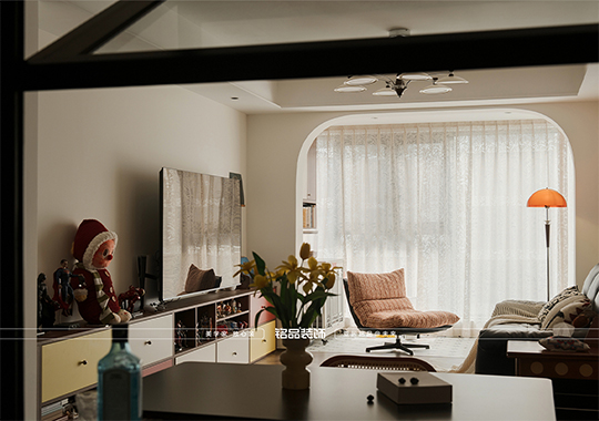 悅望薈 103平中古包豪斯風(fēng)格裝修案例分享