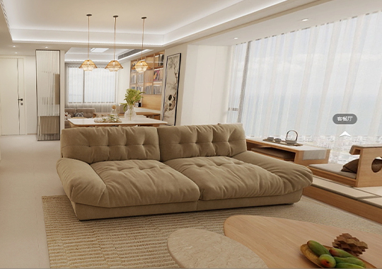 杭州云上鳳棲 135㎡四室兩廳兩衛(wèi)裝修效果圖