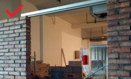 新砌墻門洞未按要求做過(guò)門梁