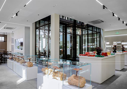 杭州方格藥業(yè)裝修 780平 新中式風(fēng)格