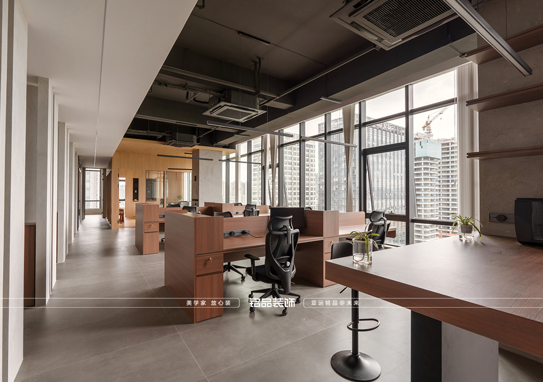 杭州辦公室裝修 杭州印B座辦公室 200平現(xiàn)代風(fēng)格裝修案例