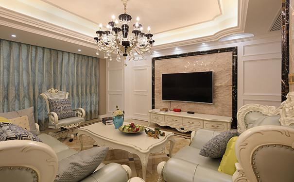 杭州歐式風(fēng)格裝修案例圖