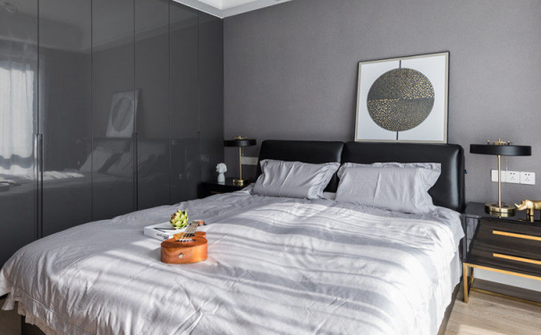 杭州裝修輕奢風格臥室效果圖