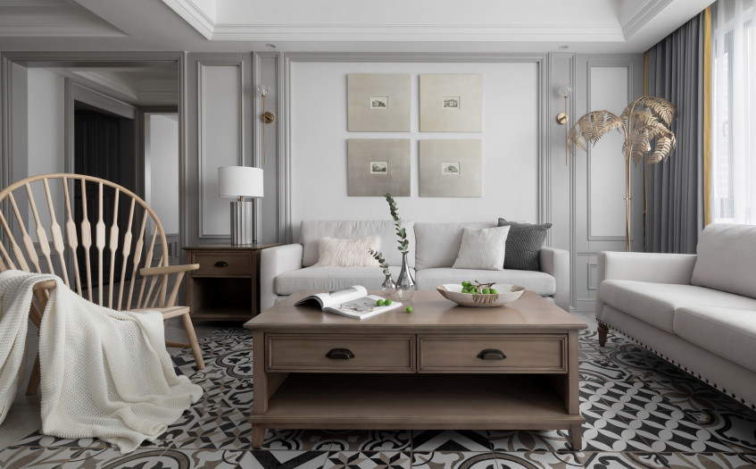 興業(yè)耦園美式風格裝修案例圖