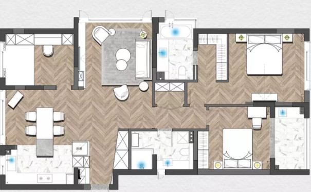 杭州裝修設(shè)計圖案例 杭州裝修設(shè)計圖案例