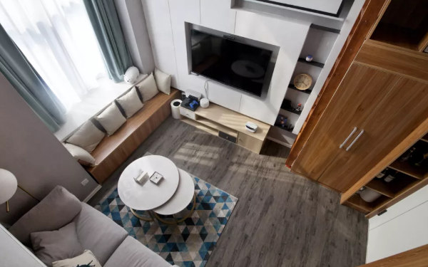 復式房子裝修案例圖 復式房子裝修案例圖