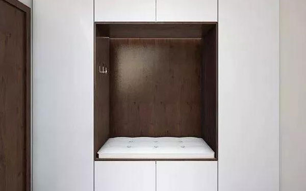 杭州現(xiàn)代簡約入門玄關(guān)柜裝修怎么設(shè)計(jì)？