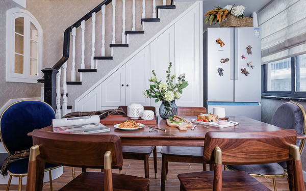 杭州133㎡北歐復古風裝修案列