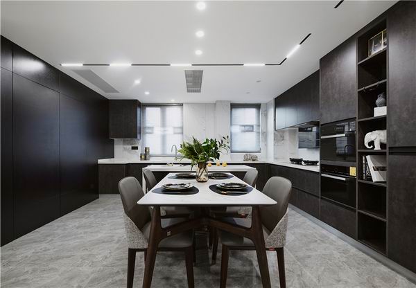 杭州120㎡現(xiàn)代簡約風(fēng)格裝修案例效果圖