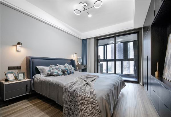 杭州120㎡現(xiàn)代簡約風(fēng)格裝修案例效果圖