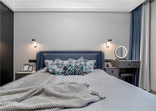 杭州120㎡現(xiàn)代簡約風(fēng)格裝修案例效果圖