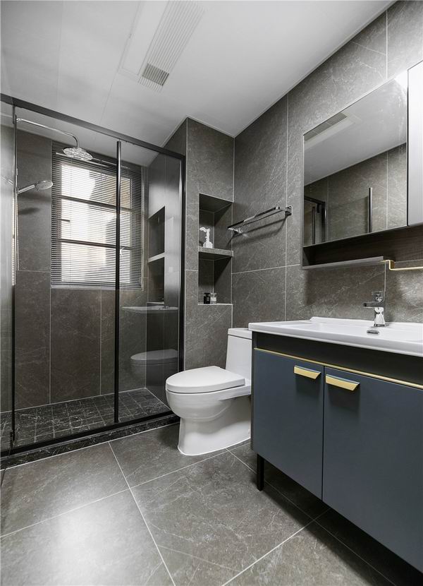 杭州120㎡現(xiàn)代簡約風(fēng)格裝修案例效果圖