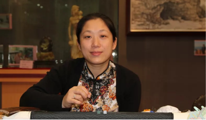 杭繡非物質(zhì)文化遺產(chǎn)省級傳承人金家虹